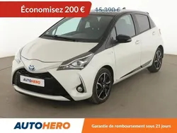 Blanc Utilisé 2018 Toyota Yaris Hybrid Citadine | 15 190 € (Bon prix)
