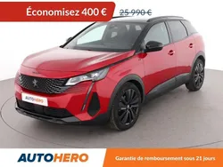 Rouge Utilisé 2021 Peugeot 3008 GT SUV | 24 990 € (Prix juste)