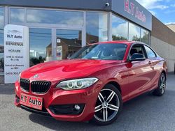 Rouge Utilisé 2015 BMW 218 Sport Line Coupé | 13 999 € (Prix juste)