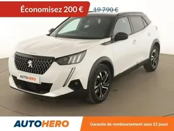 Blanc Utilisé 2020 Peugeot 2008 GT-line SUV | 18 190 € (Prix juste)