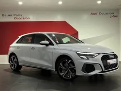 Blanc glacier métallisé Utilisé 2022 Audi A3 Sportback e-tron S-Line Berline | 31 980 € (Prix juste)