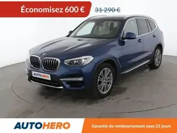 Bleu Utilisé 2020 BMW X3 Luxury Line SUV | 30 690 € (Super prix)