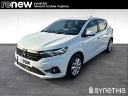 Blanc Utilisé 2022 Dacia Sandero Comfort Citadine | 13 990 € (Prix juste)