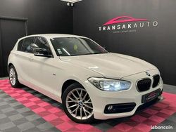 Blanc Utilisé 2015 BMW 118 Sport Line Citadine | 10 990 € (Prix assez cher)