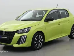 Jaune Utilisé 2024 Peugeot 208 Active Citadine | 15 999 € (Prix juste)