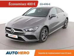 Gris Utilisé 2022 Mercedes CLA250e AMG line Berline | 33 090 € (Prix juste)