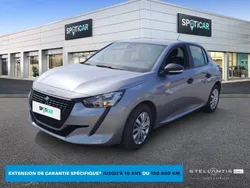Gris Utilisé 2021 Peugeot 208 S Citadine | 10 980 € (Bon prix)