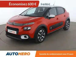 Rouge Utilisé 2018 Citroën C3 PureTech Citadine | 8 890 € (Prix juste)