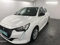 Blanc banquise (o) Utilisé 2023 Peugeot 208 Active Citadine | 13 999 € (Prix juste)