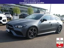 Gris Utilisé 2021 Mercedes CLA200 AMG line Break | 27 900 € (Bon prix)