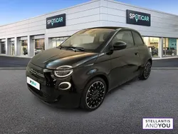 Noir Utilisé 2021 Fiat 500e Cabriolet | 17 489 € (Prix juste)