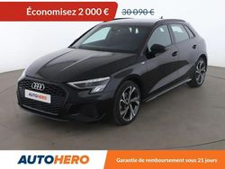Noir Utilisé 2022 Audi A3 Sportback S-Line Berline | 28 090 € (Prix juste)