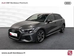 Gris Utilisé 2023 Audi A3 Sportback S-Line Berline | 36 990 € (Prix juste)
