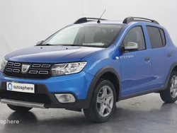 Bleu Utilisé 2020 Dacia Sandero Stepway Citadine | 11 499 € (Prix juste)