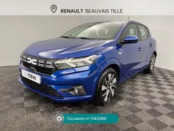 Bleu Utilisé 2024 Dacia Sandero Expression Citadine | 14 490 € (Bon prix)