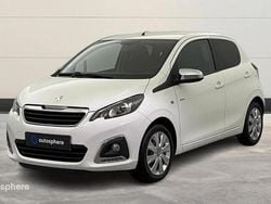 Blanc Utilisé 2020 Peugeot 108 Style Citadine | 9 799 € (Prix juste)