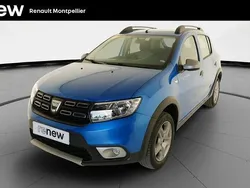 Bleu Utilisé 2017 Dacia Sandero Stepway Citadine | 10 499 € (Prix juste)