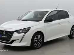 Blanc banquise (o) Utilisé 2023 Peugeot 208 Style Citadine | 13 299 € (Bon prix)