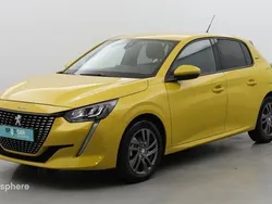 Jaune Utilisé 2021 Peugeot 208 Style Citadine | 11 299 € (Bon prix)