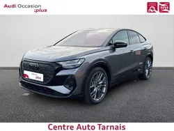 Gris typhon métallisé Utilisé 2024 Audi Q4 Sportback e-tron Design SUV | 59 990 €