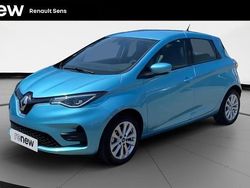 Bleu Occasion 2021 Renault Zoe Zen Citadine | 14 160 € (Prix assez cher)