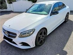 Blanc Occasion 2019 Mercedes C180 AMG line Berline | 24 800 € (Bon prix)