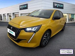 Jaune Utilisé 2023 Peugeot 208 Allure Citadine | 16 790 € (Prix juste)