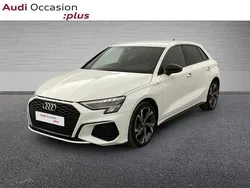Blanc ibis Utilisé 2024 Audi A3 Sportback e-tron S-Line Berline | 37 480 € (Prix juste)