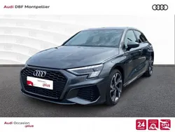 Gris Utilisé 2024 Audi A3 Sportback S-Line Berline | 36 880 € (Prix assez cher)