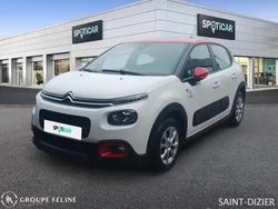 Blanc banquise rouge aden Occasion 2019 Citroën C3 PureTech Berline | 10 480 € (Prix juste)