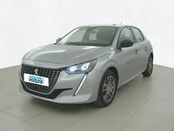 Gris Utilisé 2021 Peugeot 208 Active Citadine | 11 490 € (Prix juste)