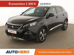 Noir Utilisé 2019 Peugeot 3008 GT-line SUV | 11 590 € (Prix juste)