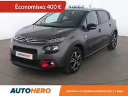 Gris Utilisé 2018 Citroën C3 PureTech Citadine | 8 490 € (Prix juste)