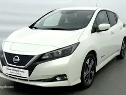 Blanc Utilisé 2020 Nissan Leaf N-Connecta Citadine | 14 449 € (Prix juste)