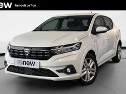 Blanc Utilisé 2021 Dacia Sandero Comfort Citadine | 11 990 € (Prix juste)