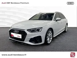 Blanc glacier métallisé Utilisé 2022 Audi A4 S-Line Break | 37 590 € (Prix cher)