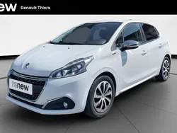 Blanc Utilisé 2019 Peugeot 208 Signature Sky Citadine | 9 990 € (Prix juste)