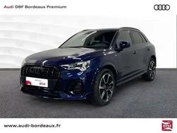 Bleu navarre métallisé Occasion 2022 Audi Q3 S-Line SUV | 36 990 € (Prix assez cher)