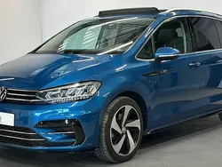 Bleu Utilisé 2020 VW Touran R-line Monospace | 28 990 € (Prix juste)