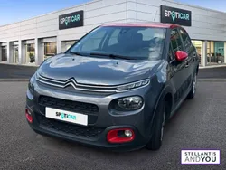 Gris Utilisé 2019 Citroën C3 PureTech Citadine | 9 690 € (Prix juste)