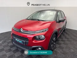 Rouge Utilisé 2019 Citroën C3 PureTech Citadine | 9 980 € (Prix assez cher)