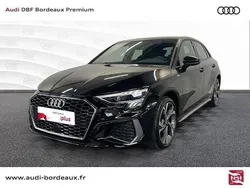 Noir mythe métallisé Utilisé 2023 Audi A3 S-Line | 32 990 € (Prix cher)