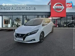 Blanc Utilisé 2021 Nissan Leaf N-Connecta Citadine | 13 799 € (Prix juste)