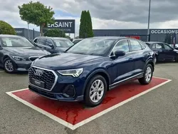 Bleu Utilisé 2020 Audi Q3 Business SUV | 32 990 € (Prix assez cher)