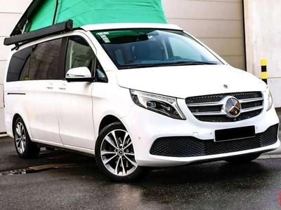 Blanc Occasion 2022 Mercedes V300 Marco Polo Monospace | 74 450 € (Prix cher)