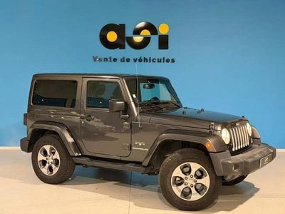 Gris Occasion 2017 Jeep Wrangler SUV | 35 990 € (Prix juste)