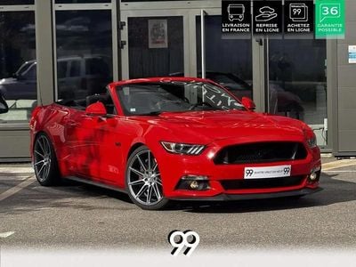 Rouge Occasion 2016 Ford Mustang GT Cabriolet | 39 990 € (Prix juste)