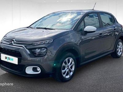 Gris Occasion 2022 Citroën C3 PureTech Citadine | 9 680 € (Bon prix)