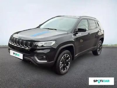 Solid black Occasion 2023 Jeep Compass Trailhawk SUV | 32 990 € (Prix cher)
