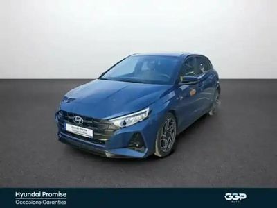 Meta blue métal/toit+rétros black Occasion 2025 Hyundai i20 N Line Berline | 21 499 € (Prix juste)